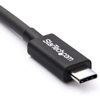 StarTech.com Thunderbolt 3 USB-C ケーブル 1m 40Gbps サンダーボルト
