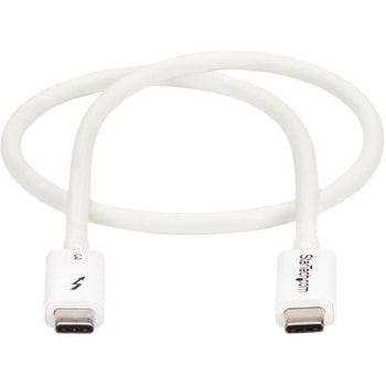 Thunderbolt 3ケーブル/40Gbps/Thunderbolt 4 USB-C DisplayPort互換/サンダーボルト 高速データ転送 モニター ディスプレイ 映像出力 StarTech.com