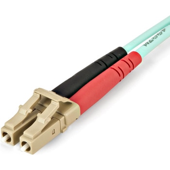 光ファイバーケーブル/LCLC/OM4 マルチモード/50/125/100G/UPCコネクタ/LSZH/アクア/ネットワーク オプティカル パッチコード StarTech.com