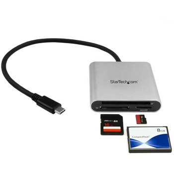 USB Type-Cコネクタ搭載マルチメモリーカードリーダー/ライター USB3.0(USB3.1 Gen1)対応 SD/ microSD/ CompactFlash StarTech.com
