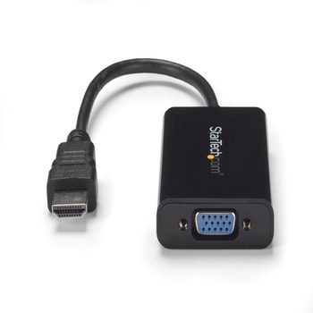 HDMI-VGA変換アダプタ/コンバータ(オーディオ対応) HDMI-アナログRGB変換コネクタ 1920x1080 StarTech.com