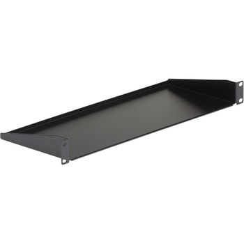 1U 奥行き7インチ ユニバーサル固定式ラックマウント型棚板/収納棚 耐荷重15kg StarTech.com