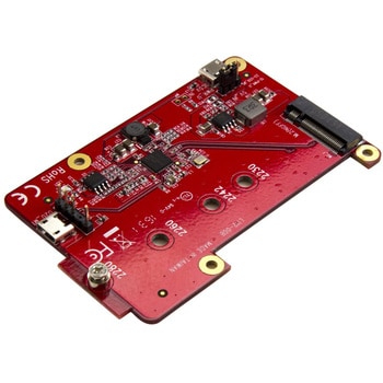 PIB2M21 ラズベリーパイ/Raspberry Pi用USB - M.2 SATA変換基板