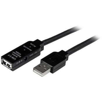 USB 2.0 アクティブ延長ケーブル 5m Type-A(オス/メス) StarTech.com USBケーブル 【通販モノタロウ】  USB2AAEXT5M
