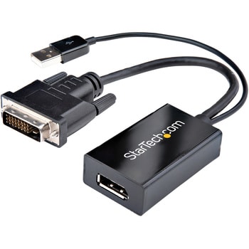 DVI2DP2 DVI - DisplayPort 変換アダプタ USBバスパワー対応 1920x1200