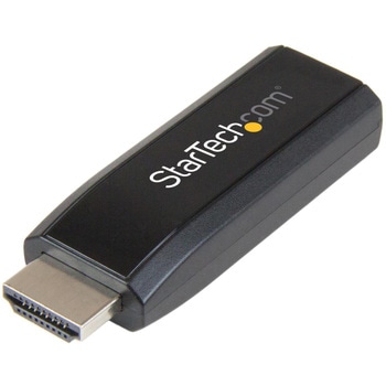 HDMI - VGA変換アダプタ/コンバータ (オーディオ対応) コンパクト 1920x1200 StarTech.com