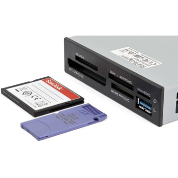 USB 3.0接続 内蔵型マルチカード リーダー/ライター UHS-II対応 StarTech.com