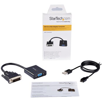 Dvi D Vgaアクティブ変換アダプタ 1080p Startech Com Dviケーブル 通販モノタロウ Dvi2vgae