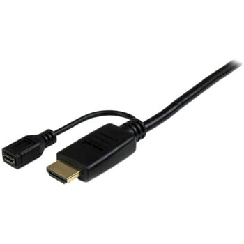 HD2VGAMM3 HDMI - VGAアクティブ変換ケーブルアダプタ 91cm 1920x1200/1080p HDMI(オス) - アナログRGB/D-Sub15ピン(オス)  1個 StarTech.com 【通販モノタロウ】