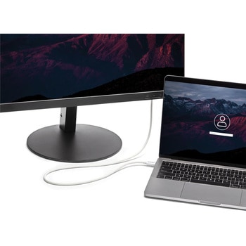 Thunderbolt 3ケーブル/20Gbps/Thunderbolt 4 USB-C DisplayPort互換/サンダーボルト 高速データ転送 モニター ディスプレイ 映像出力 StarTech.com