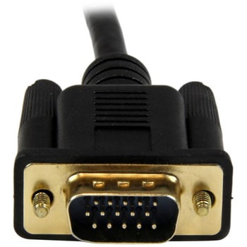 HDMI - VGAアクティブ変換ケーブルアダプタ 3m 1920x1200/1080p HDMI(オス) -  アナログRGB/D-Sub15ピン(オス)