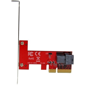 PEX4SFF8643 PCI Expressカード/x4/PCIe 3.0 - SFF-8643/PCIe NVMe U.2