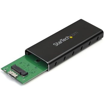 SM21BMU31C3 USB Type-C接続SATA M.2 SSDケース USB 3.1(10Gbps) Micro