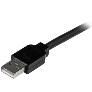 USB 2.0 アクティブ延長ケーブル 10m Type-A(オス/メス)