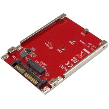 U2M2E125 M.2ドライブ - U.2 (SFF-8639) ホストアダプタ M.2 PCIe NVMe