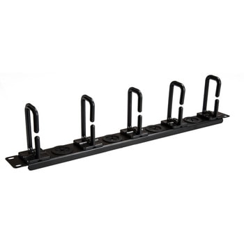 1U ケーブルマネージャーラックパネル ケーブルホルダー付マネジメントパネル StarTech.com