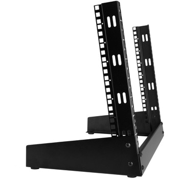卓上用2ポスト式オープンフレームラック(8U/EIA規格) StarTech.com