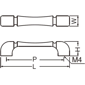 あずさ2号ハンドル HW-6 シロクマ