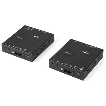 IP対応HDMI延長分配器キット 4K/30Hz対応 LAN回線経由型HDMI信号エクステンダー送受信機セット StarTech.com