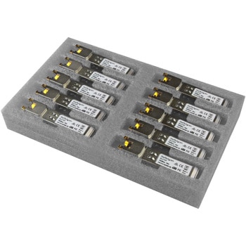 SFPモジュール 10個入りパック/Cisco製品GLC-T互換/1000BASE-T準拠RJ45銅線トランシーバ - StarTech.com