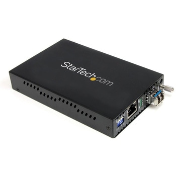 ギガビットイーサネット対応光メディアコンバータ シングルモード LC 40km 1000Base-T - 1000BASE-LX StarTech.com