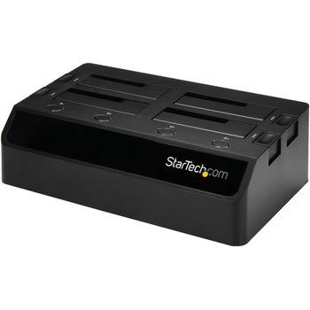 HDD/SSD スタンド/USB 3.0接続/4ベイ/2.5/3.5型 SATA3.0/USB-Aケーブル & ACアダプター付属 StarTech.com