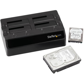 SDOCK4U33 HDD/SSD スタンド/USB 3.0接続/4ベイ/2.5/3.5型 SATA3.0/USB