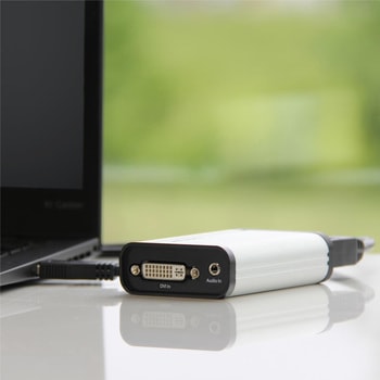 USB 3.0接続DVIビデオキャプチャーユニット(1080p/ 60fps対応) TV/テレビ 動画レコーダーデバイス アルミ筐体 StarTech.com
