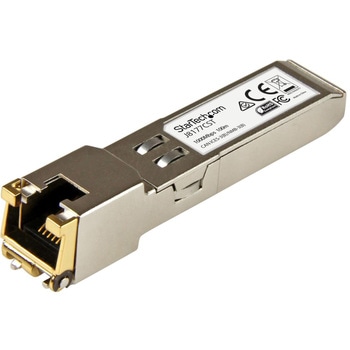 SFPモジュール/HPE製品J8177C互換/1000BASE-T準拠RJ45銅線トランシーバ StarTech.com