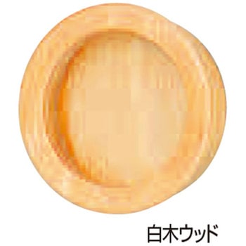 ウッド平面丸手掛 MW-7 シロクマ