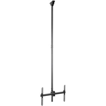 テレビ天吊り金具/32 - 75インチ型/1画面/VESA対応/ポール伸縮幅2.5～3m/+/-180度水平回転  角度調整/薄型液晶 TV モニター ディスプレイ 吊り下げ ブラケット StarTech.com