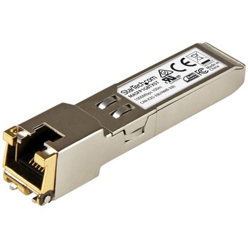 SFPモジュール/Cisco Meraki製品MA-SFP-1GB-TX互換/1000BASE-T準拠RJ45銅線トランシーバ StarTech.com