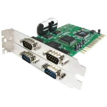PCI4S550N シリアル4ポート増設PCIインターフェースカード (16550 UART