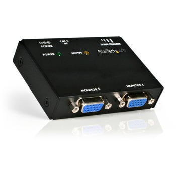 VGAディスプレイエクステンダー用受信機 Cat5ケーブル以上を使用 VGAビデオ延長器用リモートレシーバ StarTech.com