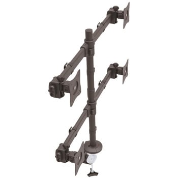 ARMQUAD マルチ液晶モニターアーム 4面(2x2)対応 多関節