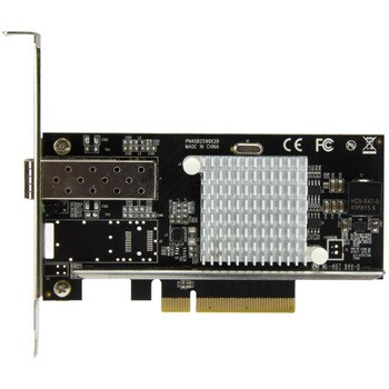 PCIe接続SFP+対応10ギガビットイーサネットLANカード Intelチップ シングル/マルチモード対応 10Gigabit Ethernet  光ファイバーネットワークアダプタ NIC
