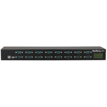 USB - 16ポート対応シリアルRS232C 変換ハブ StarTech.com