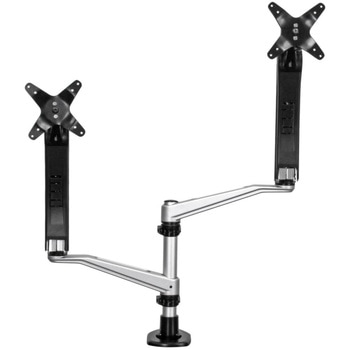 液晶モニターアーム 2面対応 多関節フルモーション StarTech.com