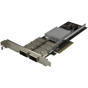 デュアルポートQSFP+サーバーNICカード PCI Express対応 Intel XL710チップ StarTech.com