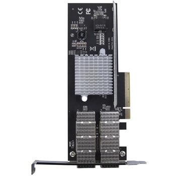 デュアルポートQSFP+サーバーNICカード PCI Express対応 Intel XL710チップ StarTech.com