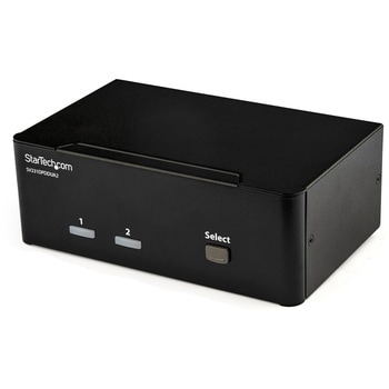 2ポートDisplayPortデュアルモニター対応KVMスイッチ 4K/60Hz対応 StarTech.com