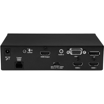 マルチフォーマット対応自動切替器(HDMI出力) マルチシグナル入力対応スイッチャーコンバーター 4K対応 StarTech.com