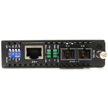 光メディアコンバータ イーサネット10/100BaseT(X) - 光ファイバ 100Base-FX マルチモード SC 最大2km延長 StarTech.com
