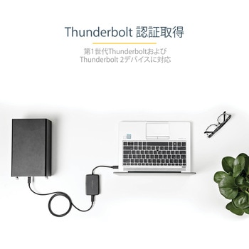 Thunderbolt 3 - Thunderbolt 変換アダプター/Thunderbolt 3 PCからTB 2モニター&周辺機器への変換/Mac&Win StarTech.com