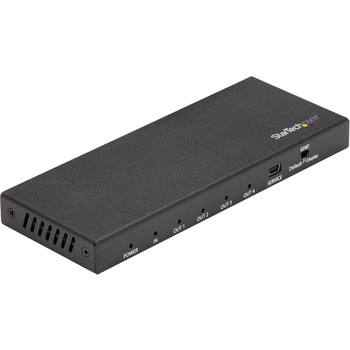 ビデオスプリッター/4K60Hz HDMI 2.0/1入力4出力/EDID HDR HDCP 2.2/7.1chオーディオ/4画面同時出力/マルチディスプレイ対応HDMI分配器/HDMI分岐器 StarTech.com
