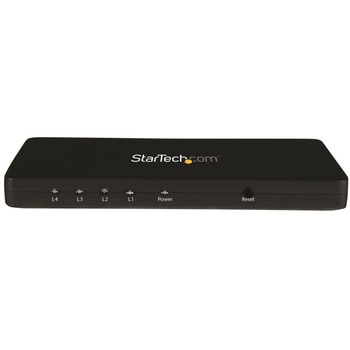 ビデオスプリッター/4K30Hz HDMI 1.4/1入力4出力/7.1chオーディオ/4画面同時出力/マルチディスプレイ対応HDMI分配器 分岐器 StarTech.com