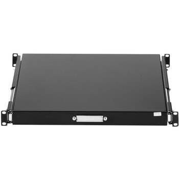 サーバーラック棚板/1U/スライド式/耐荷重25kg/奥行き559mm/ブラック/電子機器 ネットワーク 通信機器 データ センター ラック対応/キーボードトレイ キャビネットドロワー兼用 StarTech.com