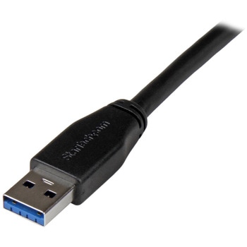USB 3.0ケーブル/アクティブタイプ/5Gbps/リピートIC内蔵/タイプA - B 周辺機器 プリンター スキャナー 外付けHDD用 ロングケーブル コード StarTech.com