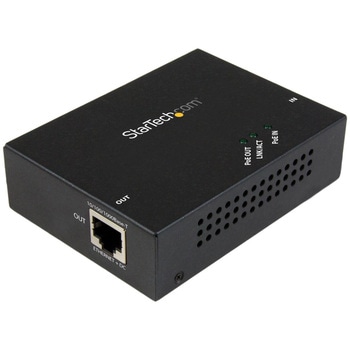 ギガビットPoE+エクステンダー IEEE802.3at/af準拠LANエクステンダー 100m StarTech.com