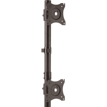 モニターアーム/クランプ ・グロメット固定式/2画面(上下)/最大27インチまたは34インチワイド/耐荷重各10kg/VESA対応/ブラック/デスクマウント PC パソコン ディスプレイアーム StarTech.com